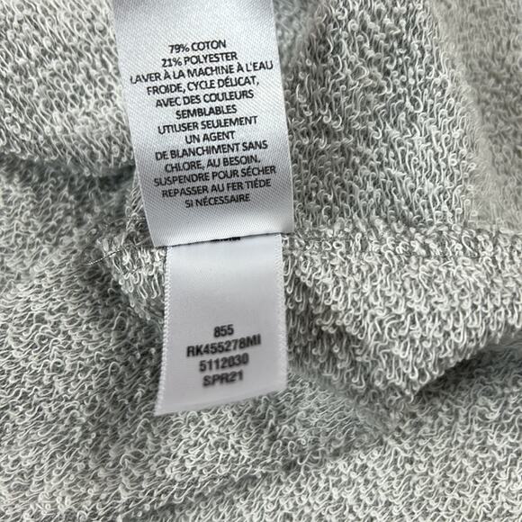 Susina long sleeve drop waist grey sweatshirt dress, size small - Picture 11 of 11